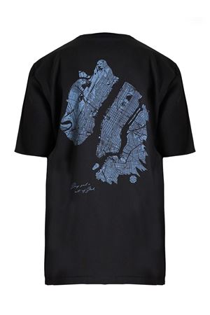 T-shirt in cotone nero STATE OF ORDER | SO1TSS250028D001